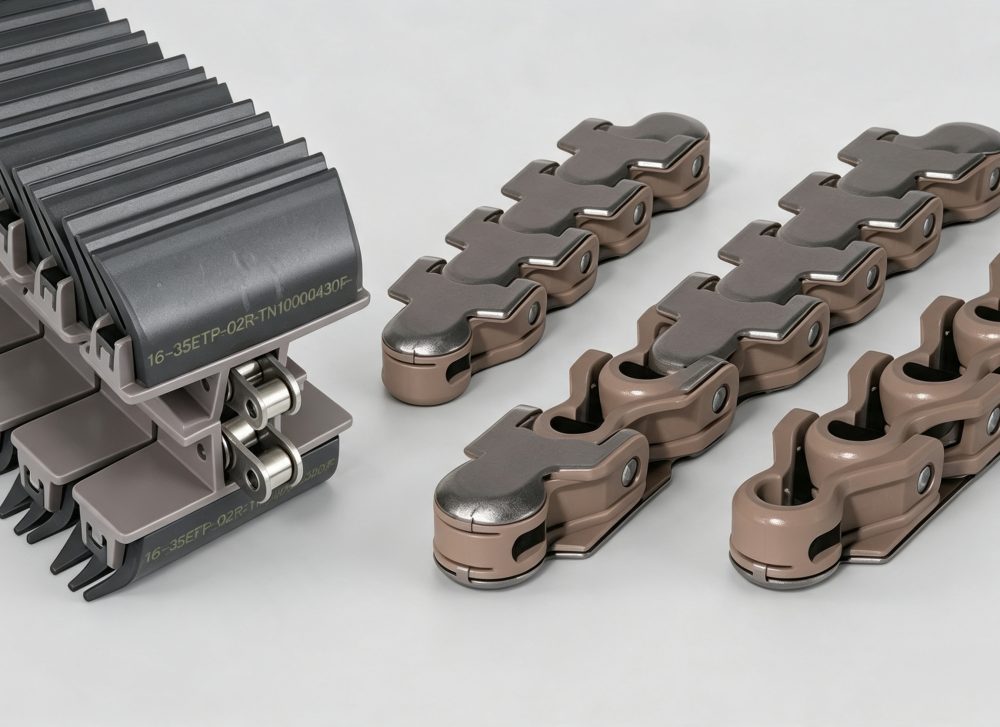 Brewtech-PLATE-TOP,-GRIPPER,-CASE-CONVEYOR-AND-MULTIFLEX-CHAINS
